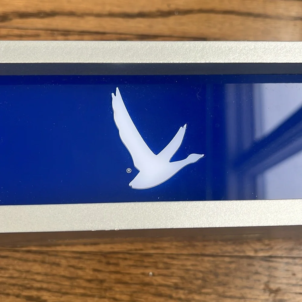 GREY GOOSE Blue LED Backlit Bottle Display - Home Bar Accent